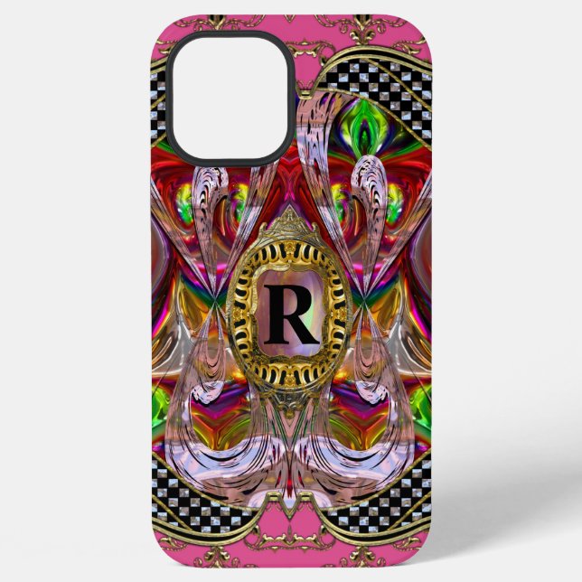 12 Pro Max Bella FunHouse Monogram Coque-Mate coque iphone (Verso)