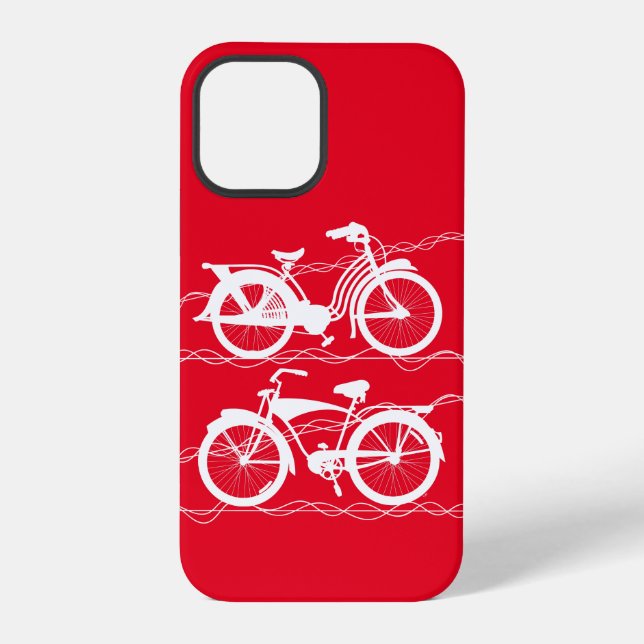 12 Pro Vélo Coque blanc-Mate coque iphone (Verso)