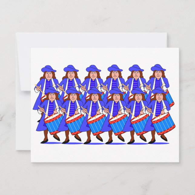 12 tambours à tambour (Devant)