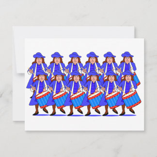 12 tambours à tambour