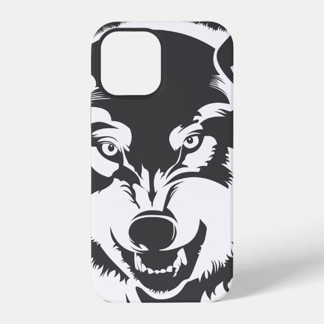 12 Tête de Loup Case-Mate Coque iPhone (Verso)