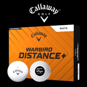 12 x Balles de golf Callaway Warbird avec logo per