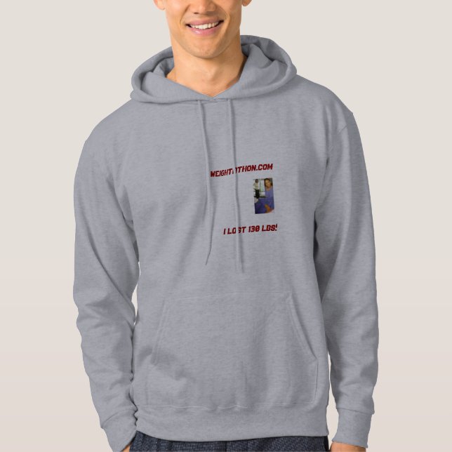 130 livres de sweat - shirt à capuche perdu (Devant)
