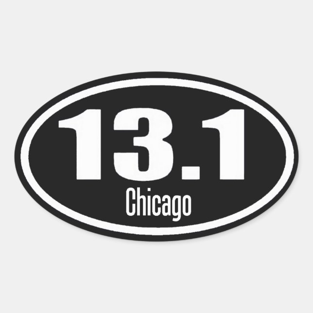 13,1 Sticker de Chicago (Devant)