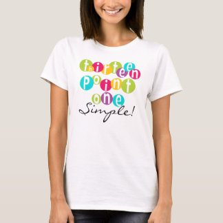 13.1 T-shirts simples