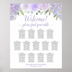 13 Tableau Lavande Mariage floral