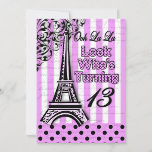 13E Invitation d'anniversaire, Tour Eiffel