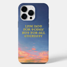 coque iphone "Ne Vis Pas Pour Aujourd'Hui"