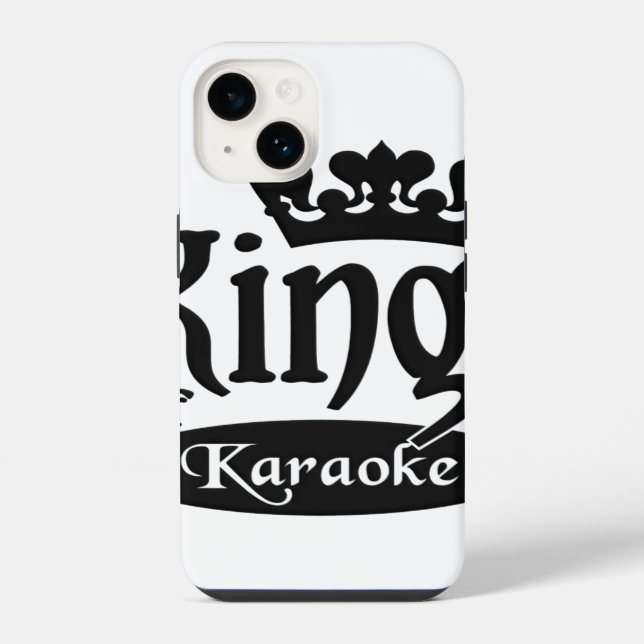 14 Roi de Karaoke Coque pour iPhone 5 Case-Mate, pers (Verso)
