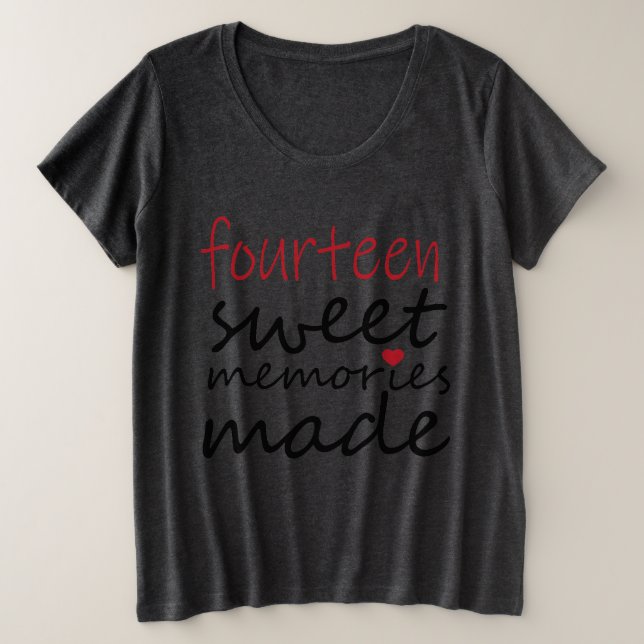 14 SOUVENIRS SUCRÉS (Design devant)