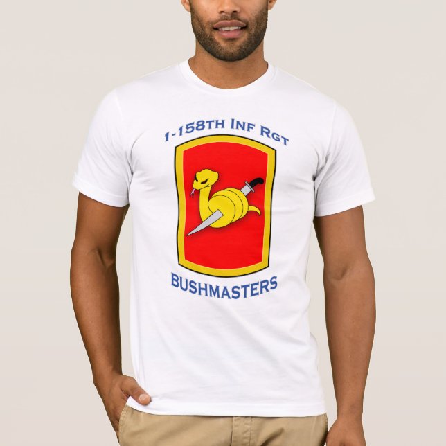 158th T-shirt de correction d'épaule de régiment (Devant)