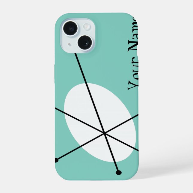 15 Coque iphone Dazzle Blue 'Your Name' (Verso)