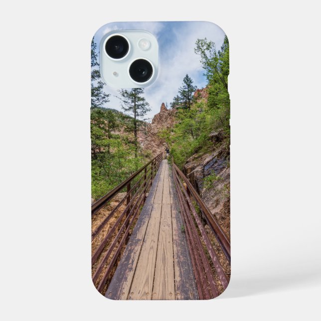 15 Coque iphone du pont piétonnier de Seven Falls (Verso)