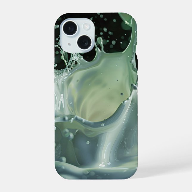 15 Coque iphone Emerald Splash Dynamics (Verso)