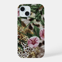 Coque iphone Empreinte de léopard