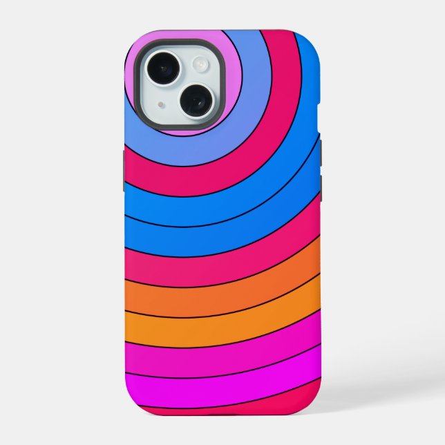 15 Coque iphone hypnotisé (ultra violet) (Verso)