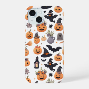 15 Coque iphone Motif des icônes d'Halloween