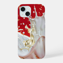 Crimson Gold Splash coque iphone
