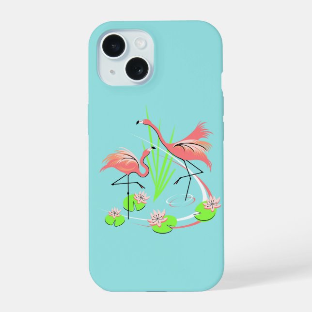 15 Flamant rose Fandango Duo coque iphone (Verso)