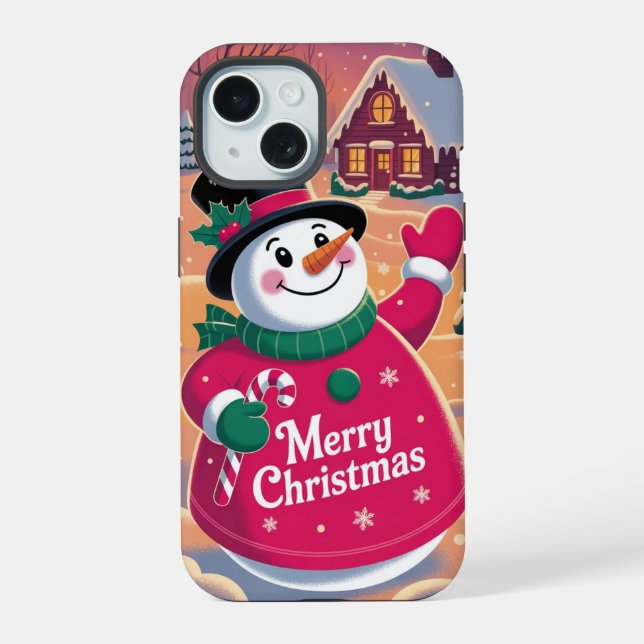 15 Joyeux Noël Snowman iPhone / coque ipad (Verso)