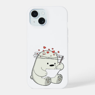 15 Lecture d'ours Love-Struck - coque iphone de dessi