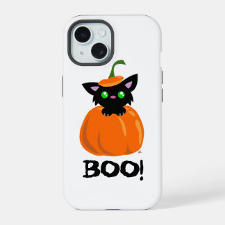 15 Magnifique Black Kitty Boo ! Coque iphone d'Hallow