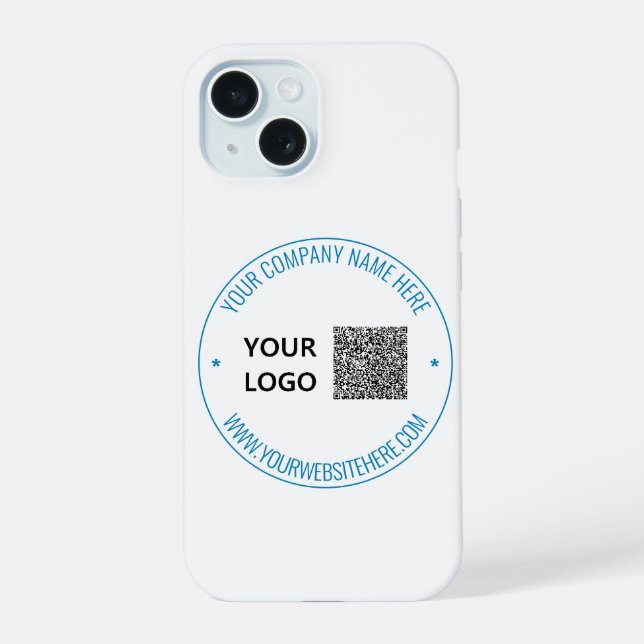 15 Modèle de code QR et de coque iphone de logo perso (Verso)