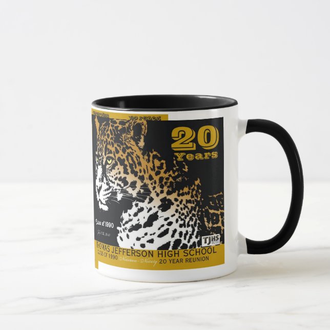 15 onces TJHS tasse en céramique de 20 ans (Droite)
