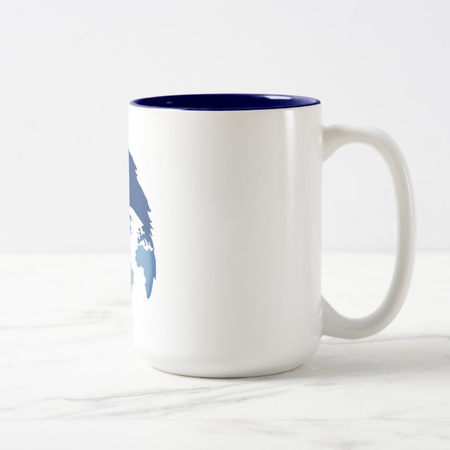 15 ounce two toned mug (Droit)