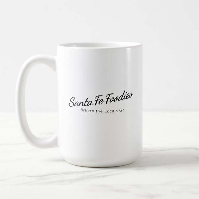 15 oz Coffee Mug with Logo (Gauche)