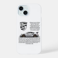 Porsche 911 coque iphone de luxe - élégant et élég