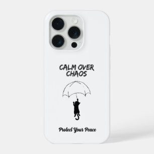 15 Pro Calme sur le chaos – Coque iPhone pour chat avec c