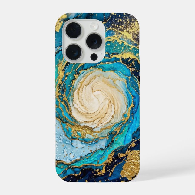 15 Pro Coque abstraite pour iPhone (Verso)
