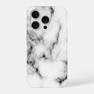 15 Pro Coque iPhone design aspect marbre noir
