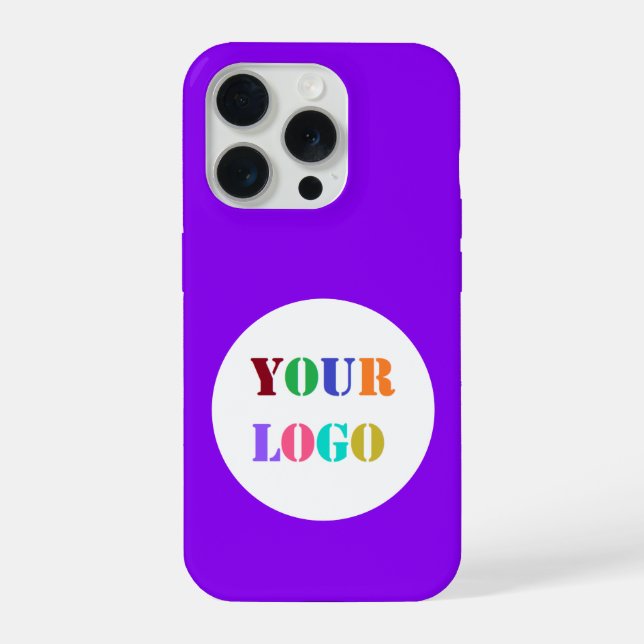15 Pro Coque iphone du logo de l'entreprise personnalisé  (Verso)