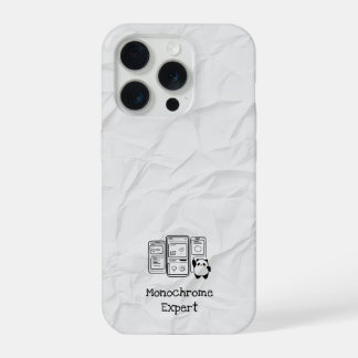 15 Pro Coque iphone expert monochrome