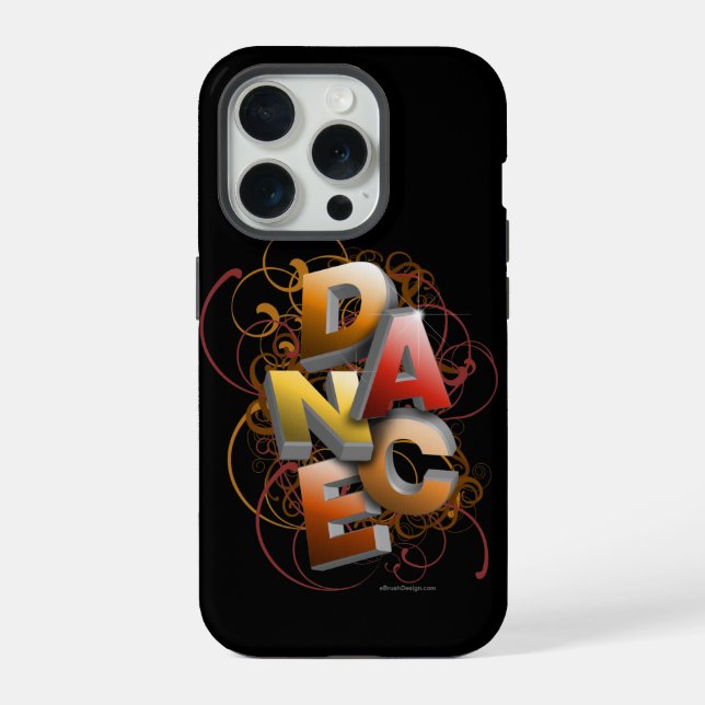 15 Pro Danse 3D (automne) iPhone 5 coque (Verso)