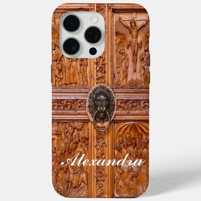 15 Pro Max Bois Porte iPhone 7 coque vibe coque iPhone 7 coqu (Verso)