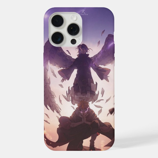 15 Pro Max Coque de téléphone imprimée animée pour iPhone (Verso)