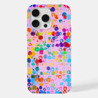 15 Pro Max Coque iphone Coque-Mate de Bubblegum Polka