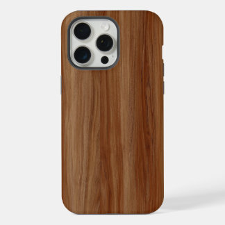 15 Pro Max Coque iphone en bois rustique - Style nature