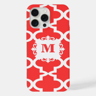 15 Pro Max Coque iPhone personnalisée avec carreau marocain c