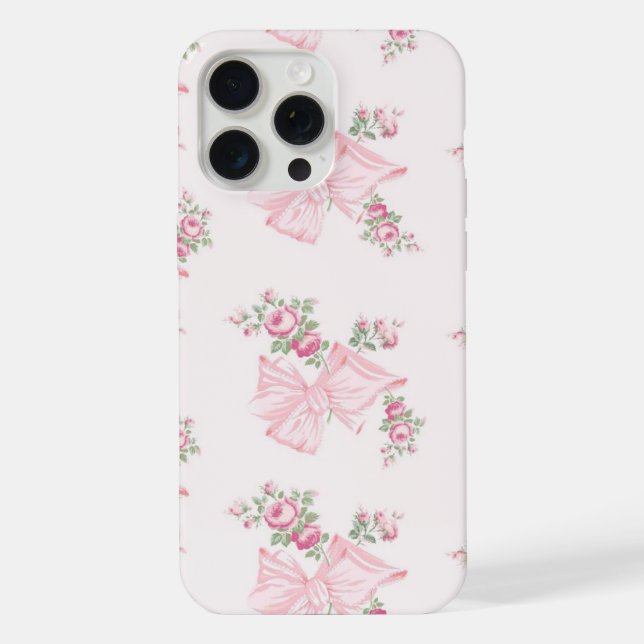 15 Pro Max Coque iphone rose Rosa Beaux (Verso)