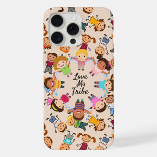 15 Pro Max Étui Tribu Amour Coque iPhone