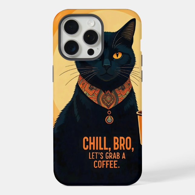 15 Pro Max iPhone / coque ipad brassé et relaxé (Verso)