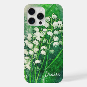 15 Pro Max Muguet Coque iPhone Personnalisée