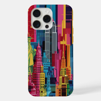 15 Pro Max New York City dans le coque iphone de style dynami