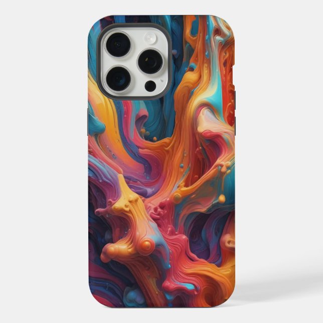 15 Pro Max Têtes de tournage avec un coque iphone dynamique (Verso)