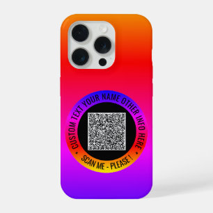 15 Pro Votre cadeau de coque iphone de texte personnalisé