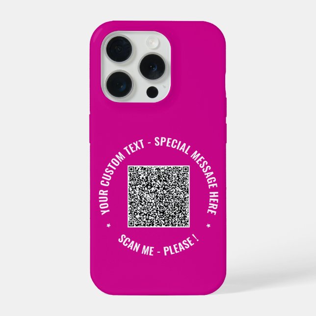 15 Pro Votre coque iphone de texte et de couleurs personn (Verso)